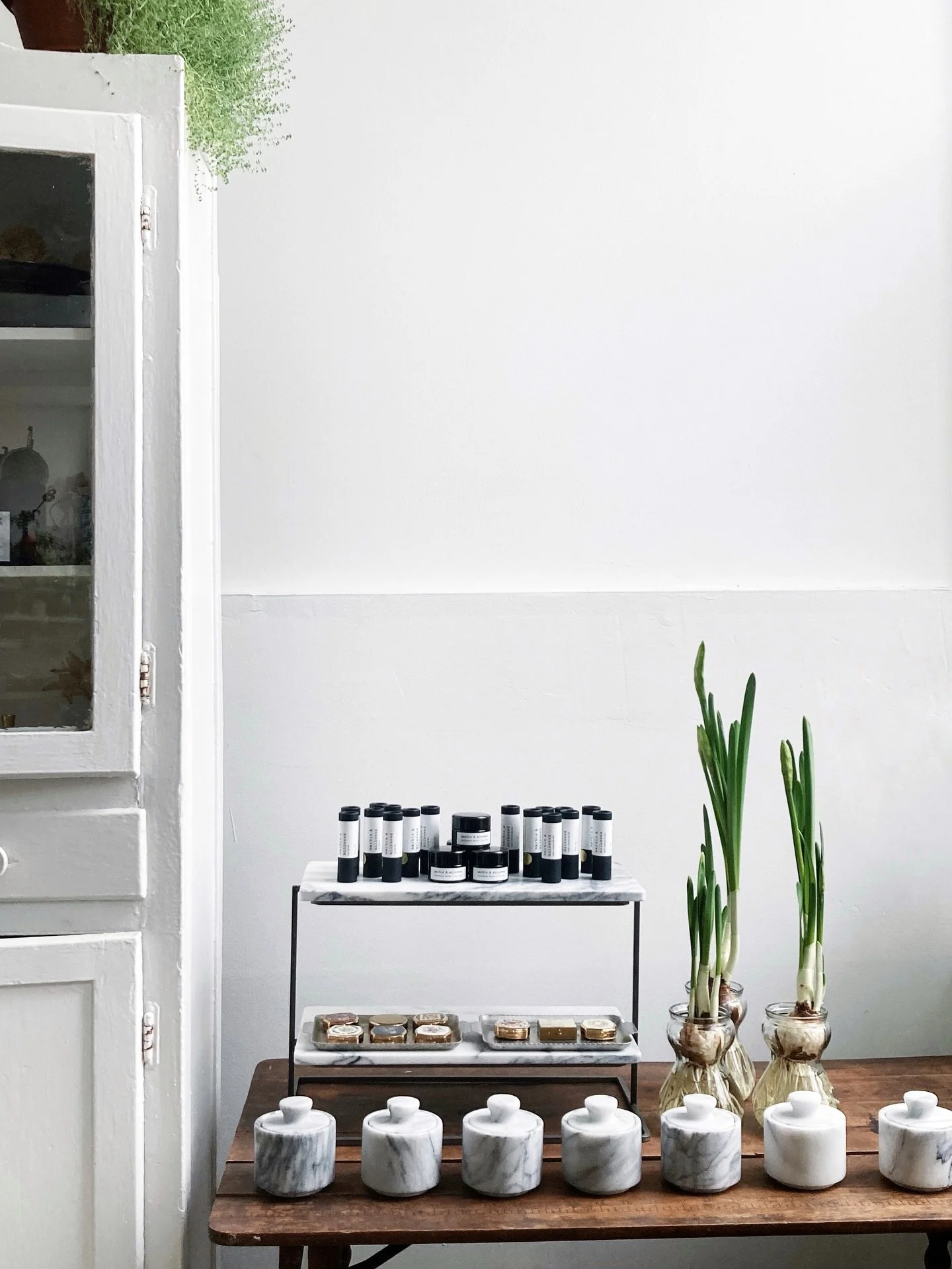 sent a lovely parcel of treats off to our wonderful stockist @shop_f_o_l_k in Kittery, Maine this week ✨ lip balms, tints &amp; cardamom butters 🌿 abundant winter nourishment for skin + spirit! 

slow beauty &bull; botanical skincare &bull; apotheca