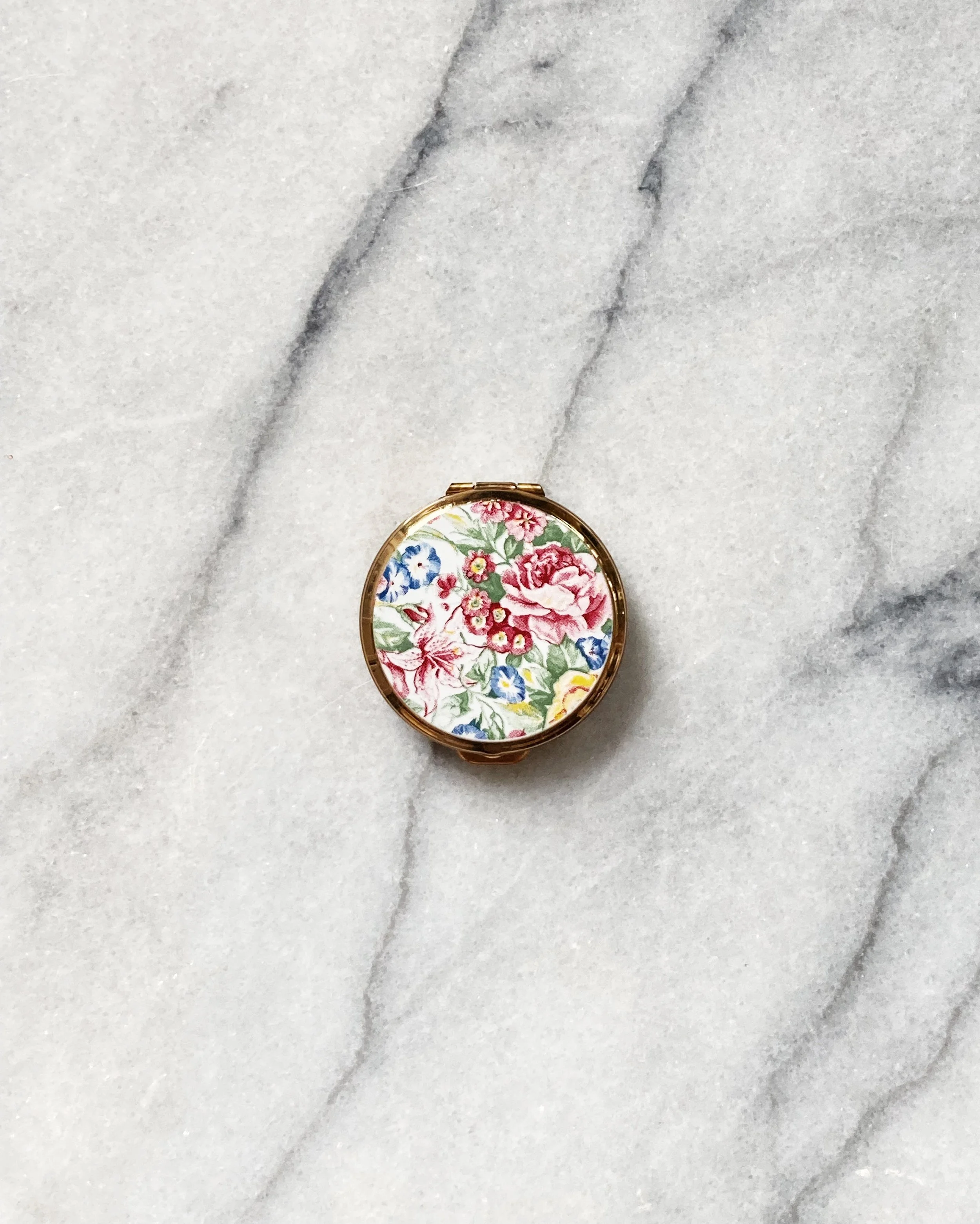 marble & milkweed | vintage solid perfume balm compact - summer bouquet 2.JPG