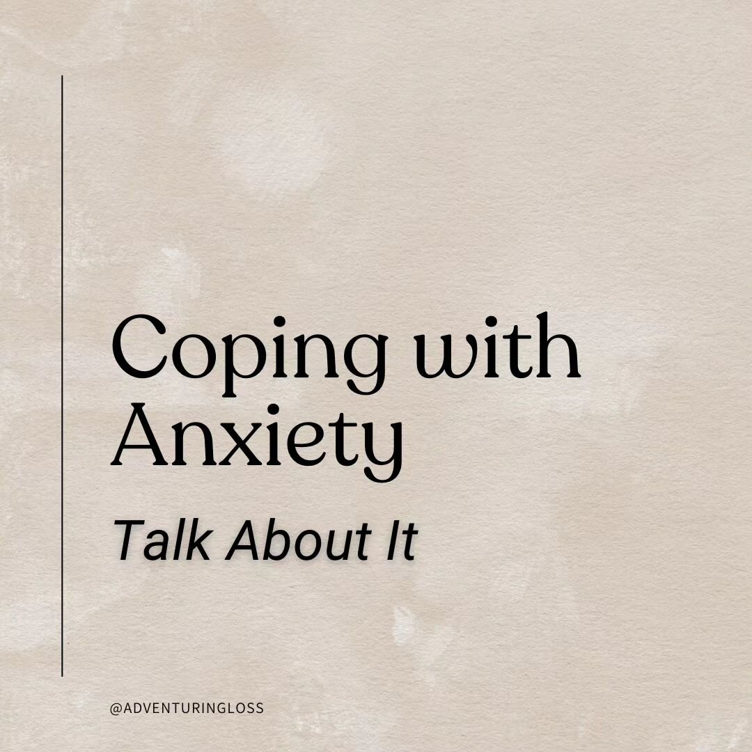 Identifying a support system when you're feeling anxious is a game changer. 

Safe people who understand your triggers and professionals who can offer you tools to help you manage symptoms of anxiety and insight into the root cause can support you fa