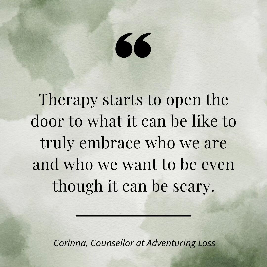 Understanding oneself and developing insight into who you've become is the gateway to an authentic life. 

In the words of Corinna, &quot;Therapy starts to open the foor to what it can be like to truly embrace who we are and who we want to be even th