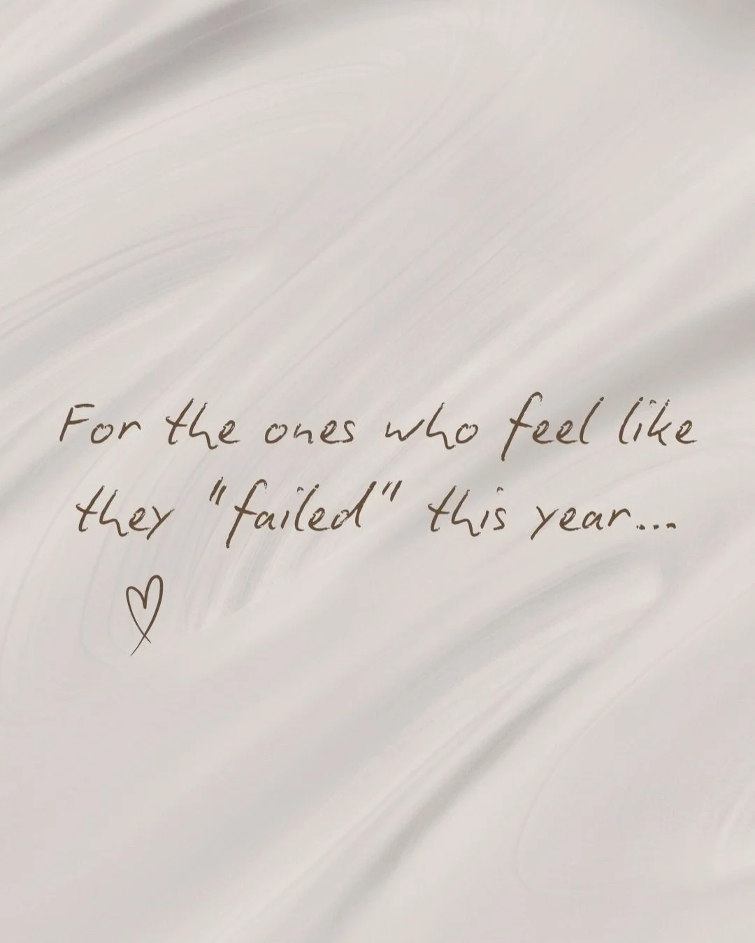 As this year comes to a close, there&rsquo;s a lot of pressure to reflect, summarize, celebrate, or feel hopeful.
But if this year was shaped by grief, survival may have been the biggest achievement of all.
⠀⠀⠀⠀⠀⠀⠀⠀⠀
You didn&rsquo;t fail this year.
