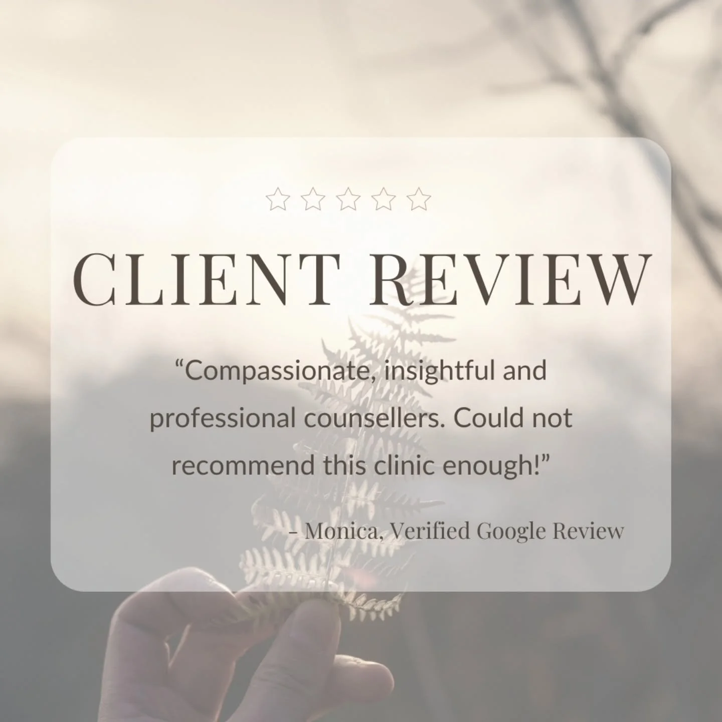 We don&rsquo;t take words like this lightly.

Behind these words is someone who chose to reach out. Someone who showed up to sessions. Someone who allowed themselves to be seen in moments that are often heavy, confusing, or deeply tender.

Grief work