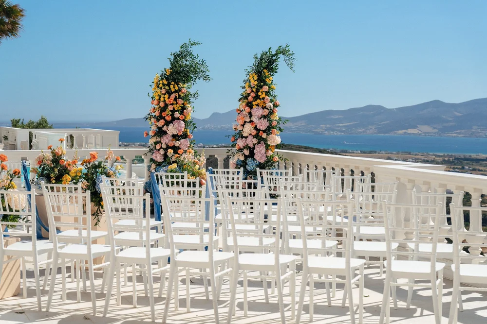 Wedding venue in Paros, Greece
