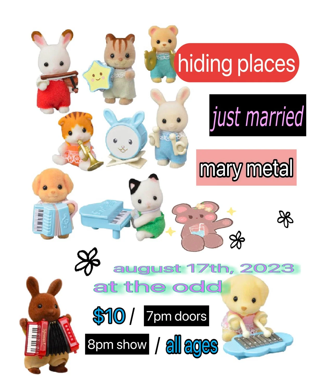 hiding places / mary metal / just married (the odd, aug '23)
