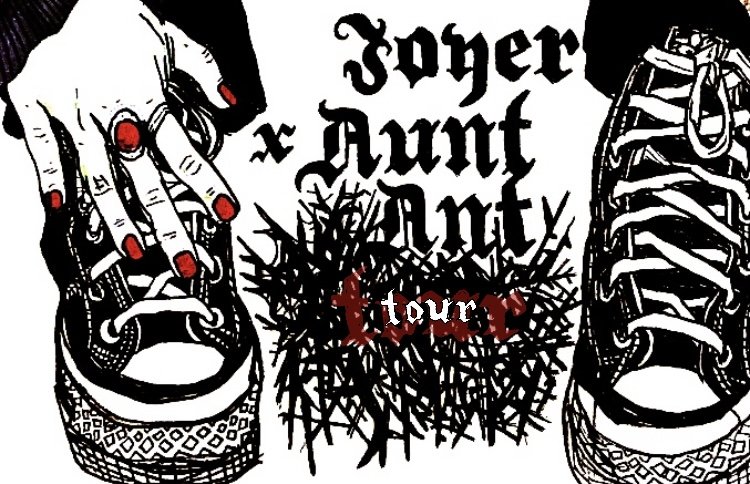joyer / aunt ant tour header (may '22)
