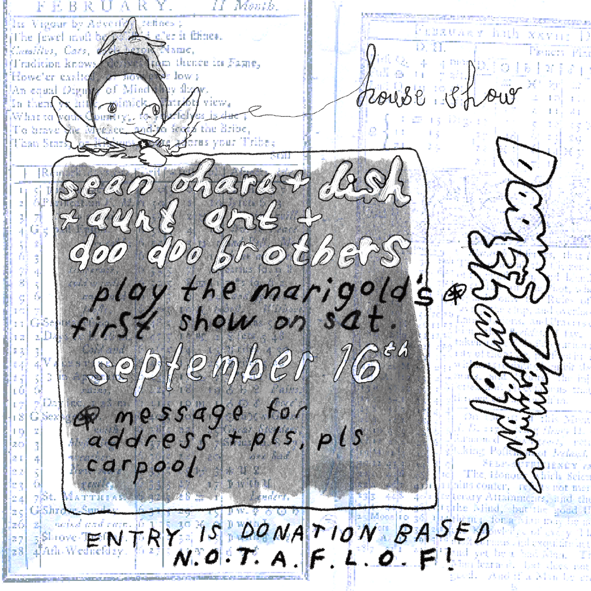 sean o'hara / dish / aunt ant / doo doo brothers (the marigold, sep '23)