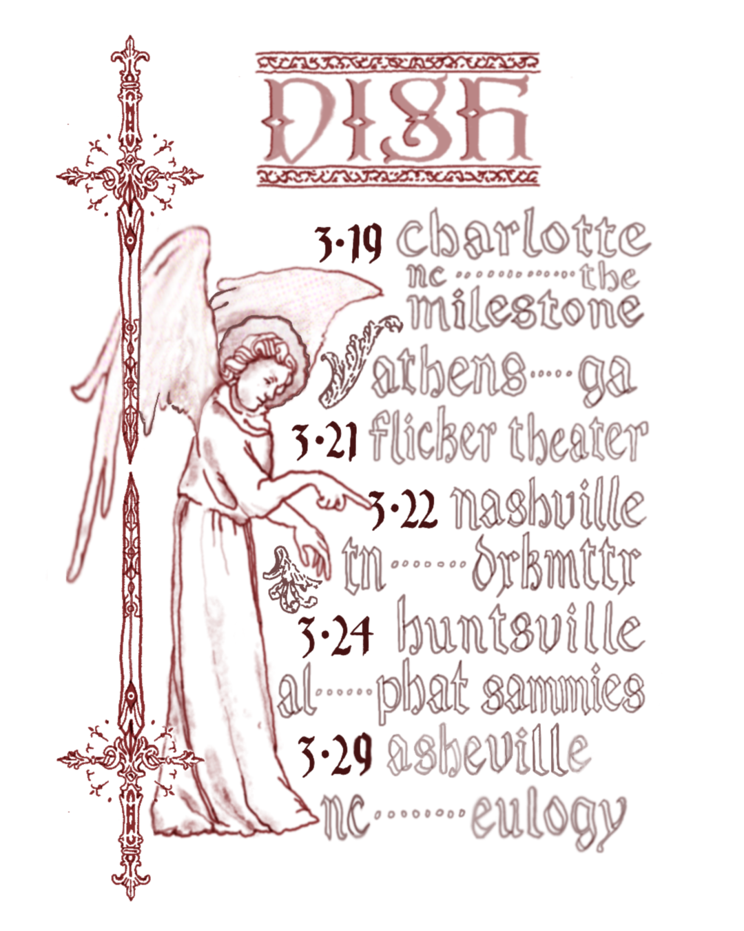 dish (southeast tour, mar '24)