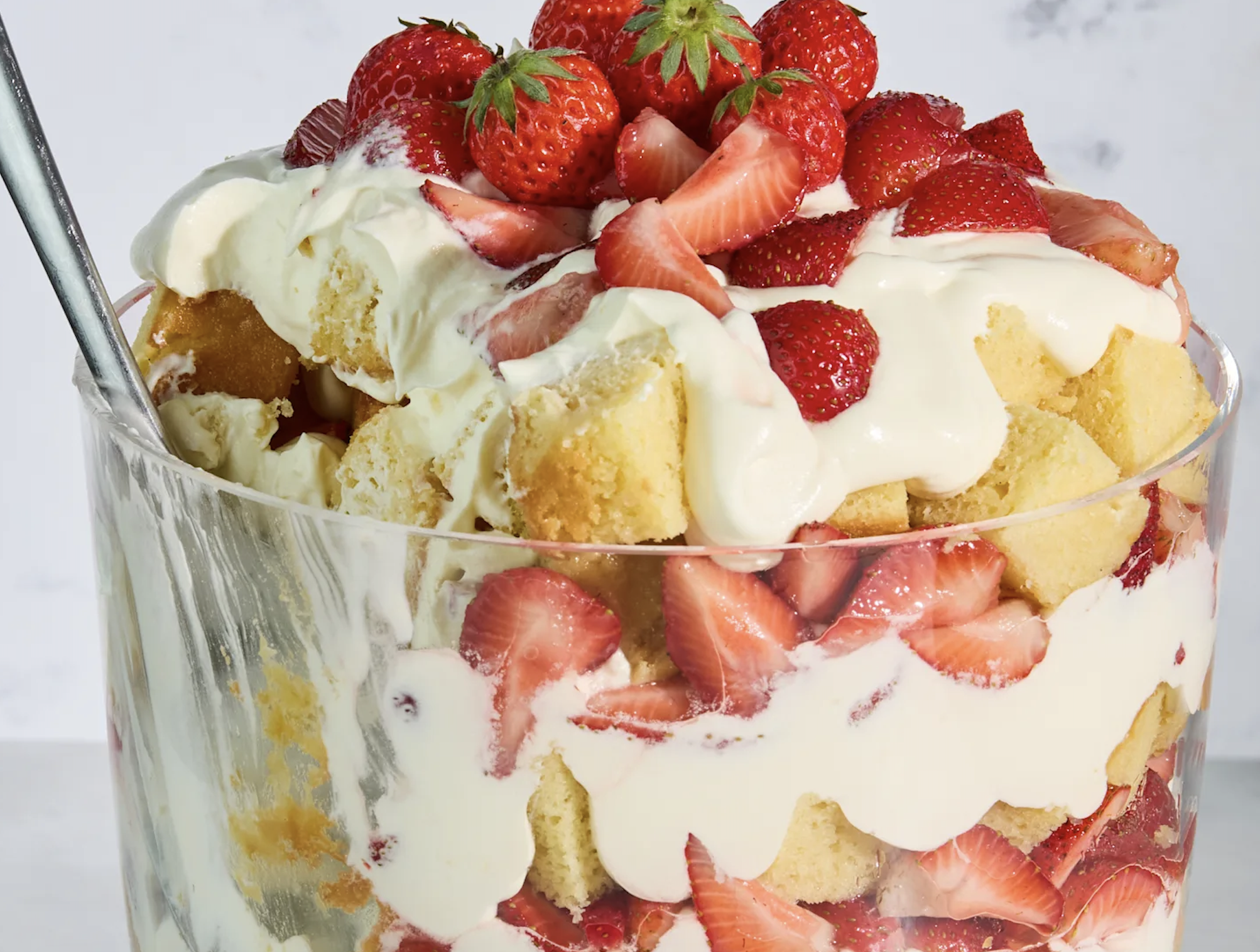 Easy Strawberry Trifle
