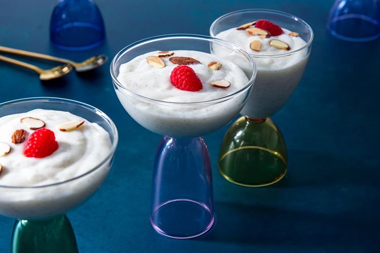  Food & Wine:  Classic Vanilla Pudding
PHOTO: MATT TAYLOR-GROSS / FOOD STYLING BY AMELIA RAMPE
