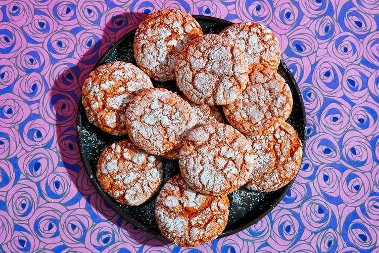  Food & Wine:  Thai Tea Crinkle Cookies
PHOTO: MATT TAYLOR-GROSS