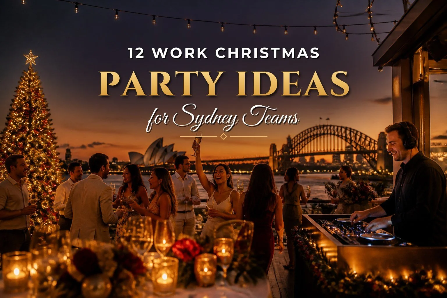 12 Work Christmas Party Ideas for Sydney Teams (2026)