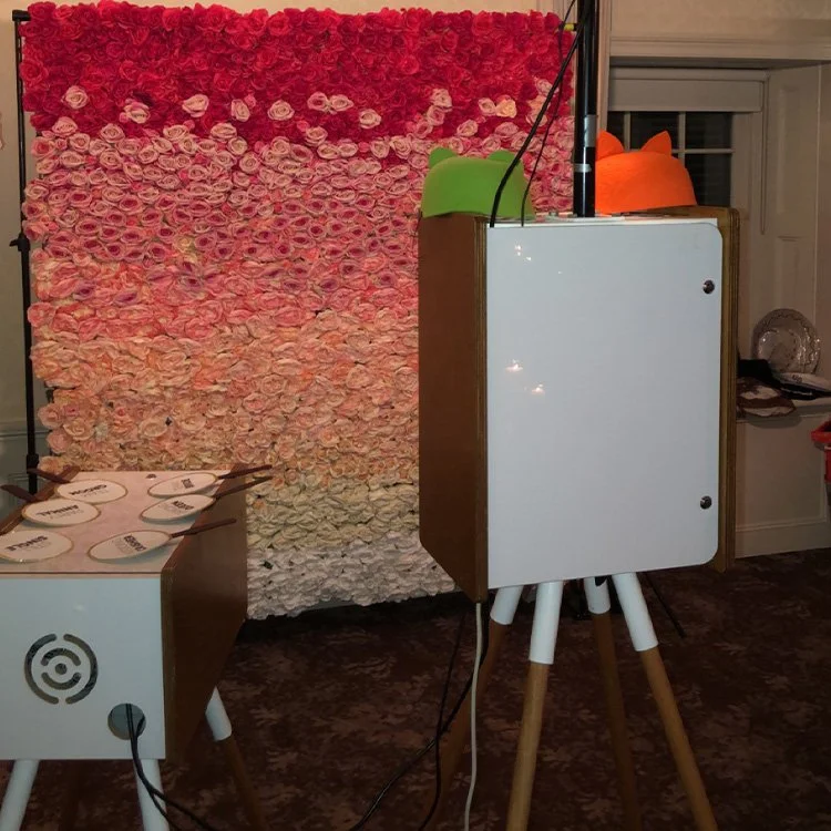 Photo booth flower wall backdrop Sydney