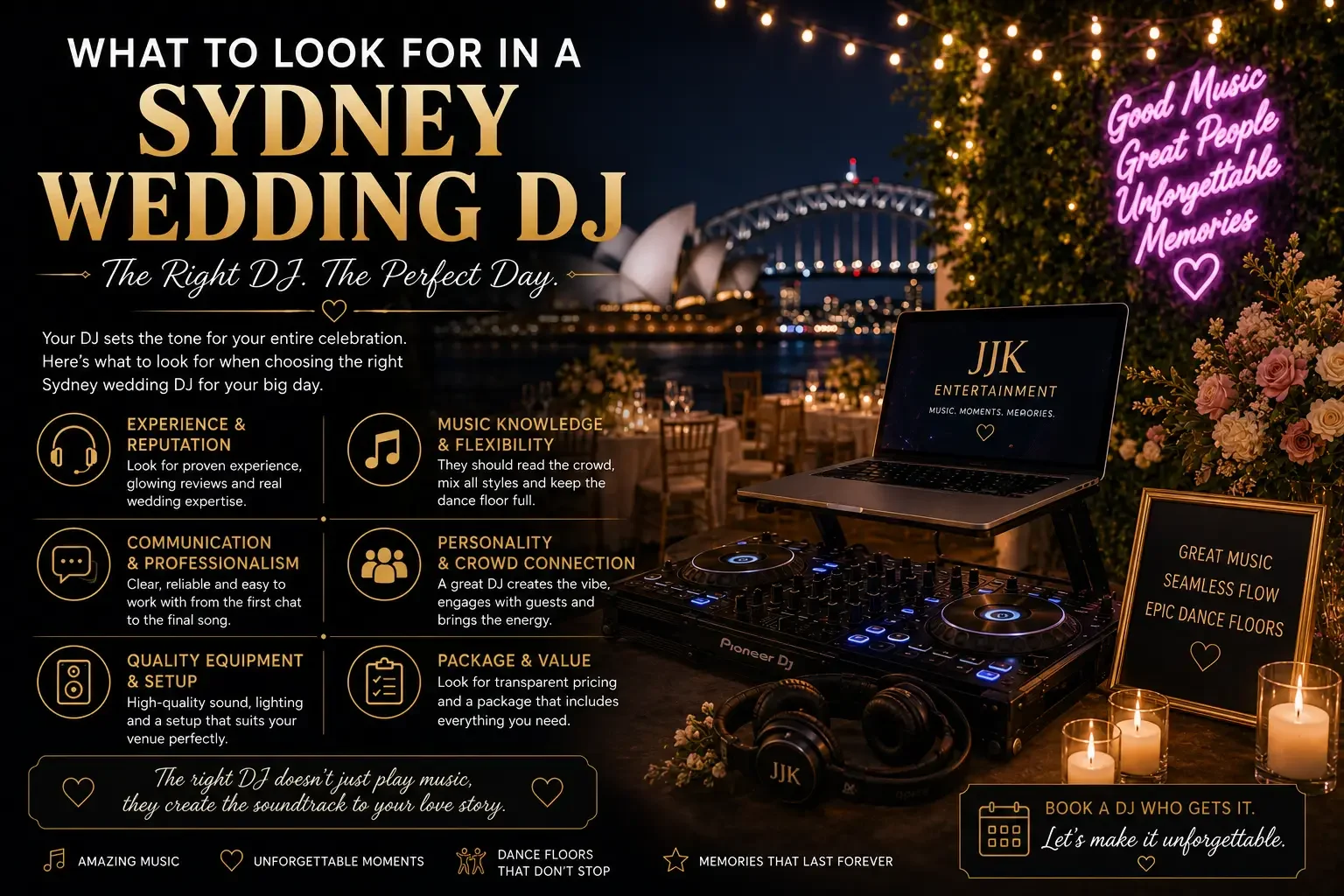 What to Look for in a Sydney Wedding DJ