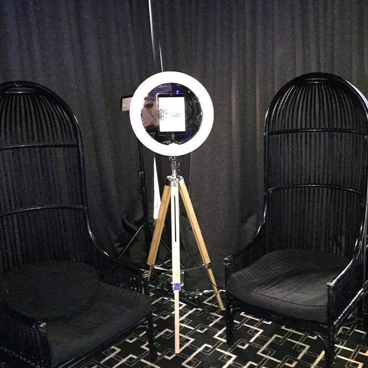 Photo booth flower wall backdrop