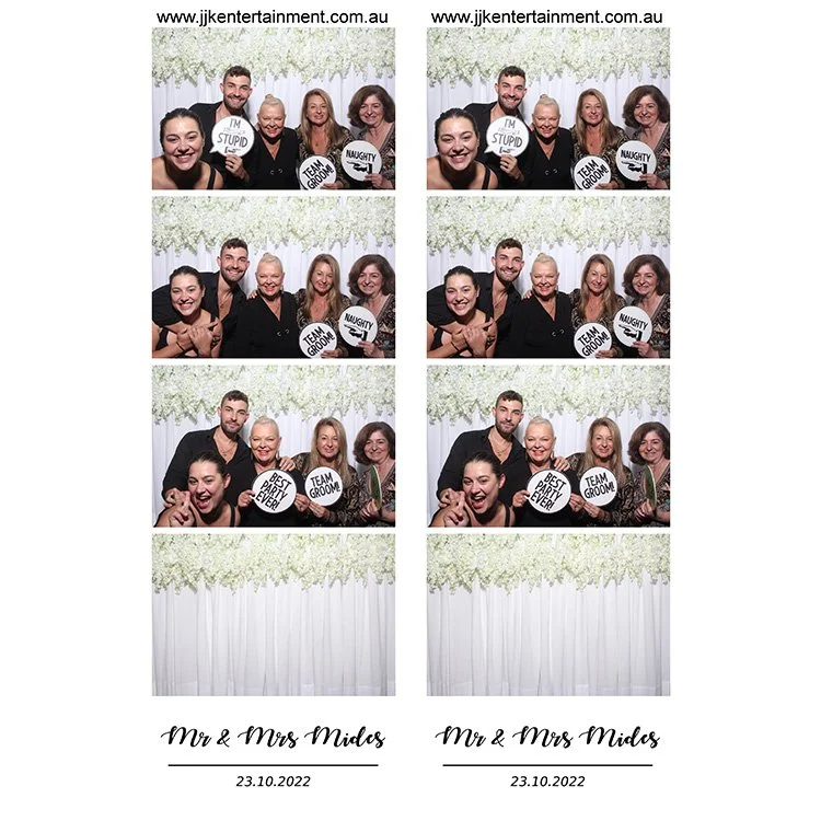 Custom photo strips Sydney event