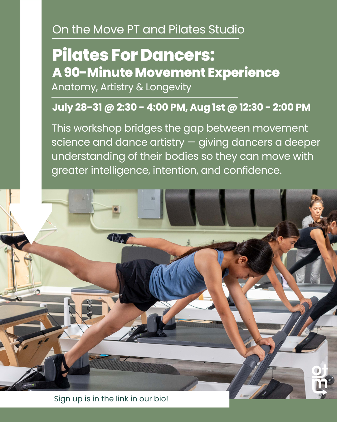 Pilates For Dancers: A 90-Minute Movement Experience