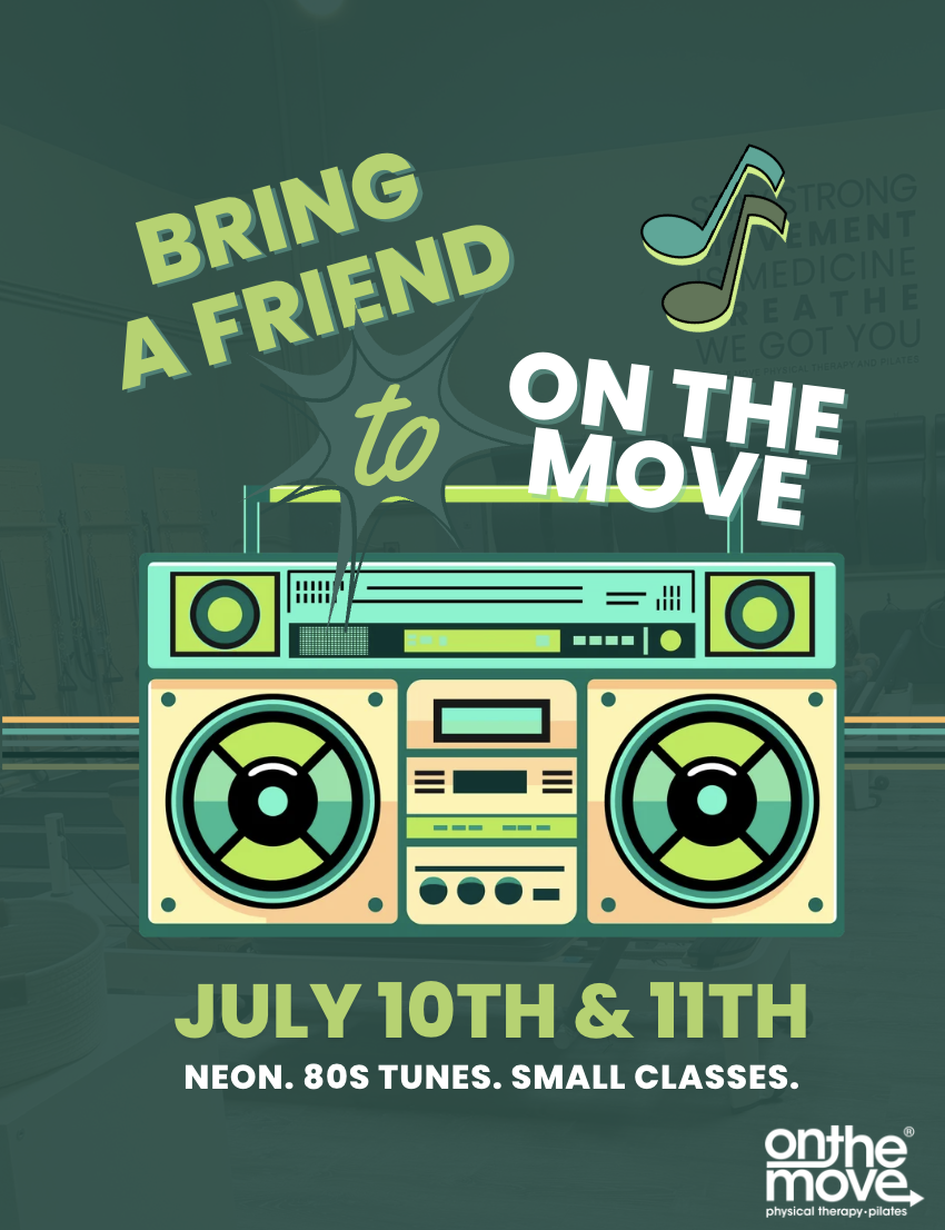80s-Themed Bring-a-Friend Pilates Party