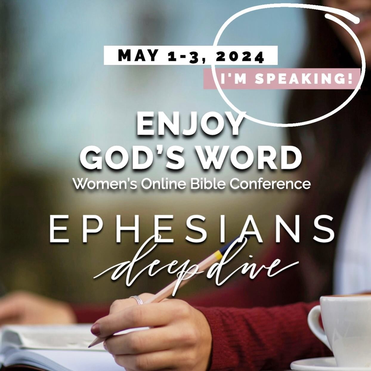 Let me tell you&hellip;I have fallen in love with the book of Ephesians over the past couple of months as I&rsquo;ve studied in preparation to teach at the upcoming Enjoy God&rsquo;s Word conference.

Are you familiar with Ephesians? The first three 