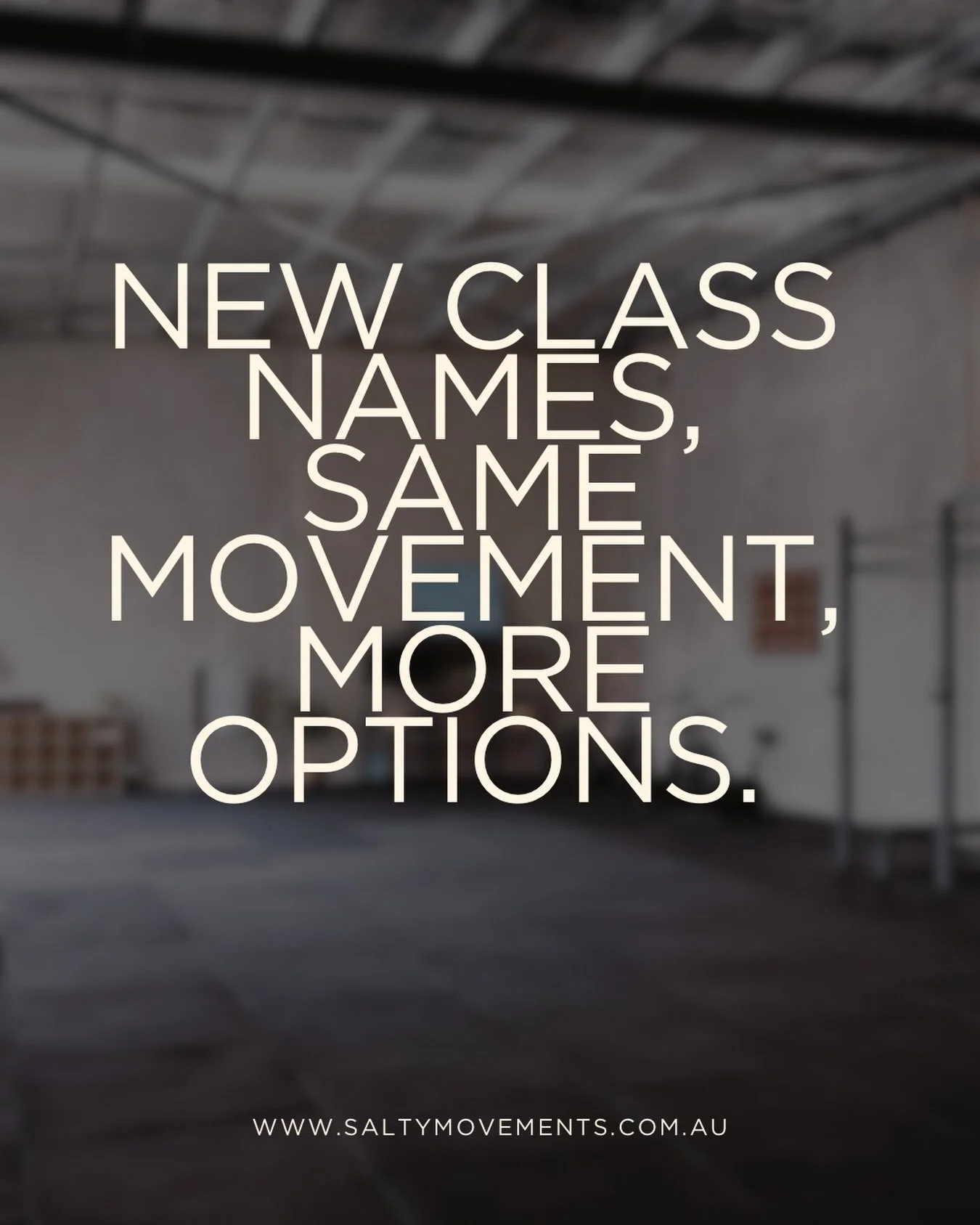 Have you seen our latest post?

We&rsquo;ve got some new classes and fresh names joining the timetable and we&rsquo;re so excited for you to experience them 💪🏼

Our updated timetable drops this weekend&hellip; keep an eye out.

🤎