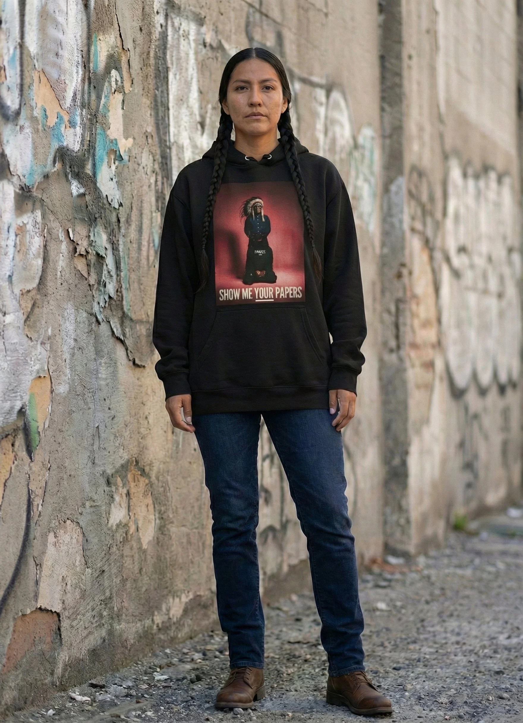 Show me your papers - Unisex Hoodie