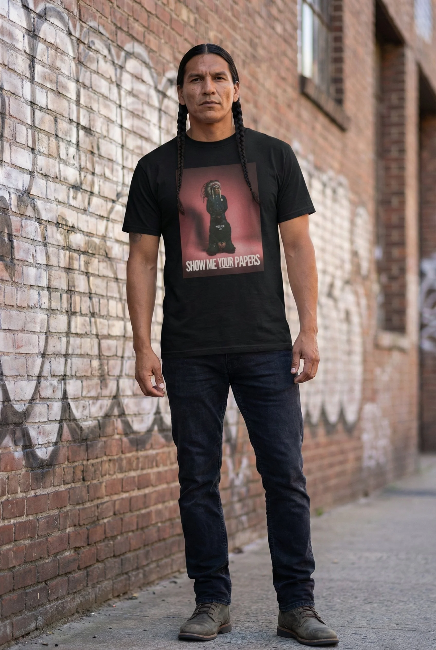 Show me your papers - Regular fit unisex t-shirt