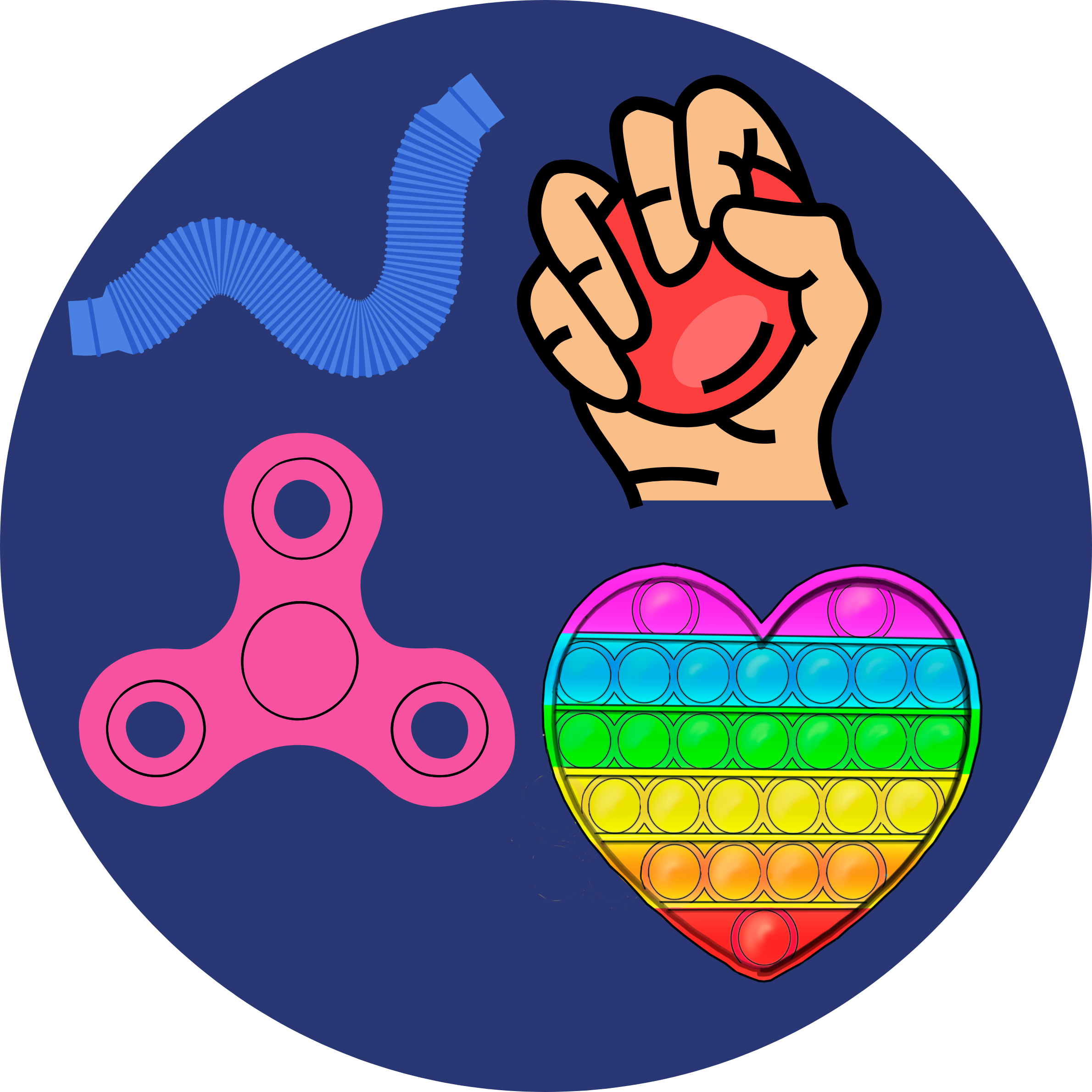 Receive sensory tools to try out and keep