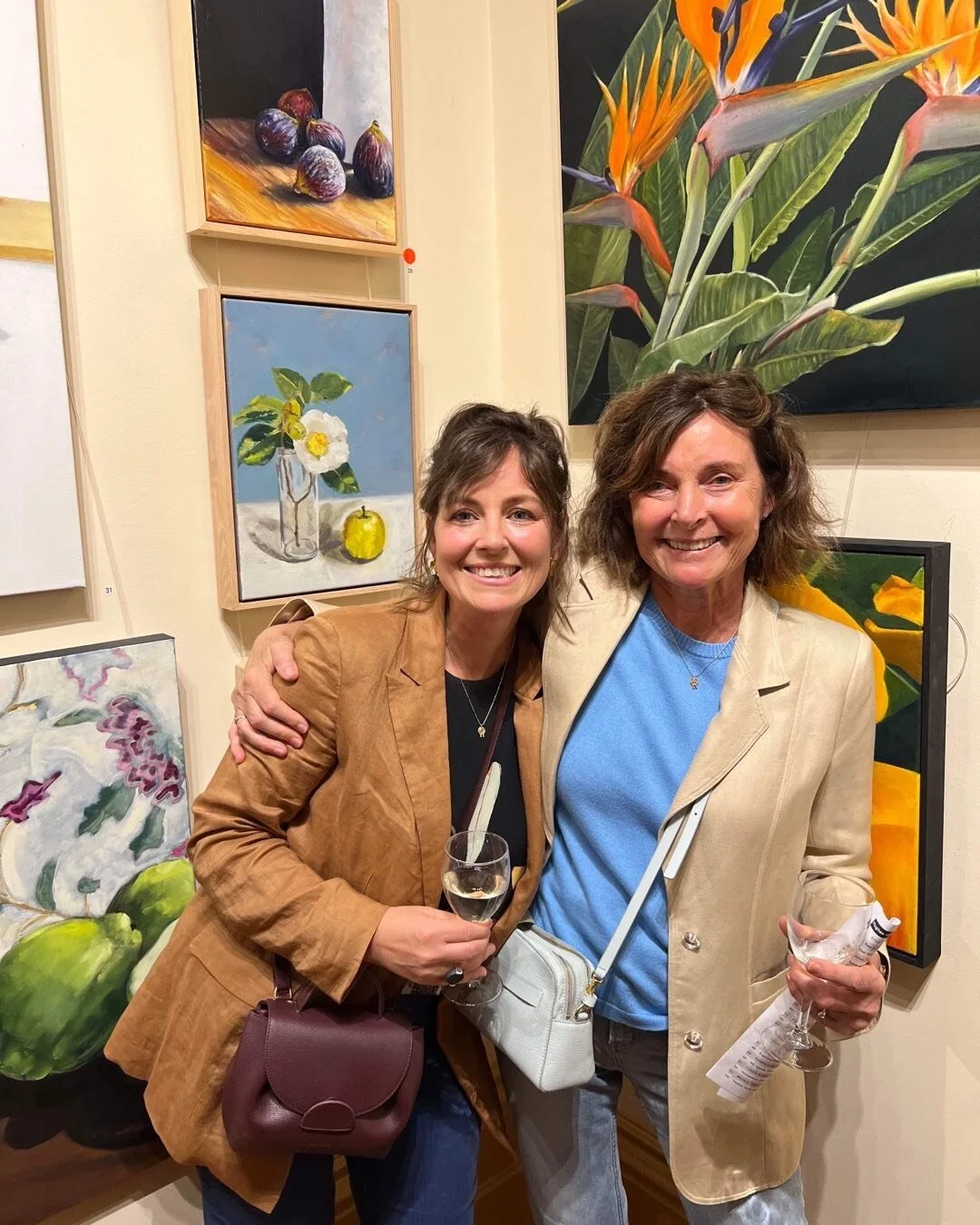 Overflowing with pride and gratitude for being part of the community of artists and outstanding teachers at Sarah McDonald&rsquo;s wonderful art school @sarahmcdonaldartist @iscreampictureframing