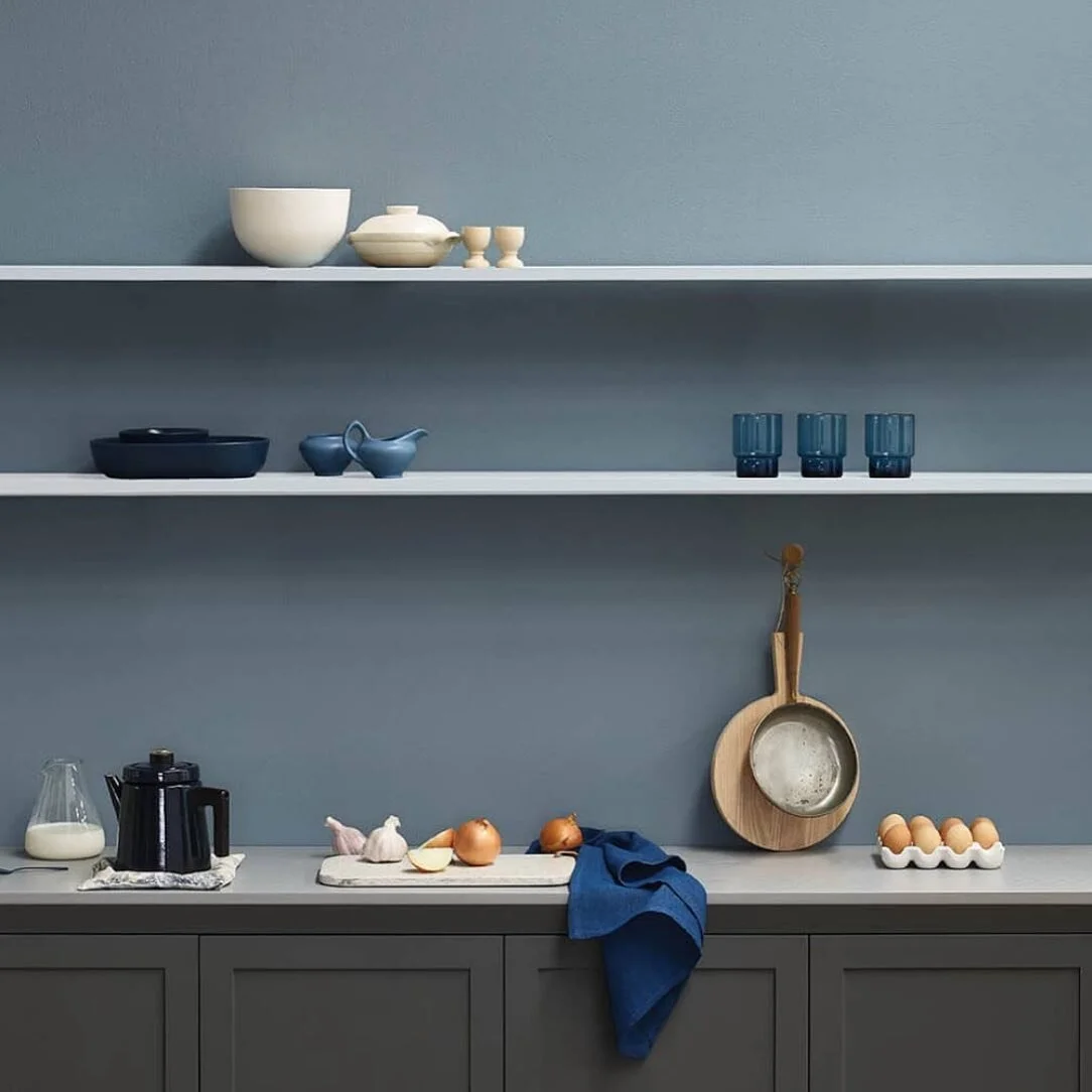 Inspired by this beautiful example of @porterspaints dark newport blue which will feature in our upcoming Walkerville Residence #porterspaints #interiordesigninspiration