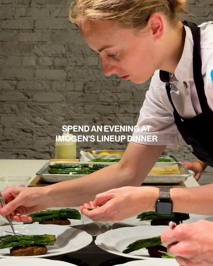 What a night! Thank you to everyone who joined us for @imogenbaber&rsquo;s Lineup dinner last Thursday.

Swipe through for a few highlights from the night ✨

A special thank you to @chefdominiqueroy and the team at @elevenmadisonpark for their suppor