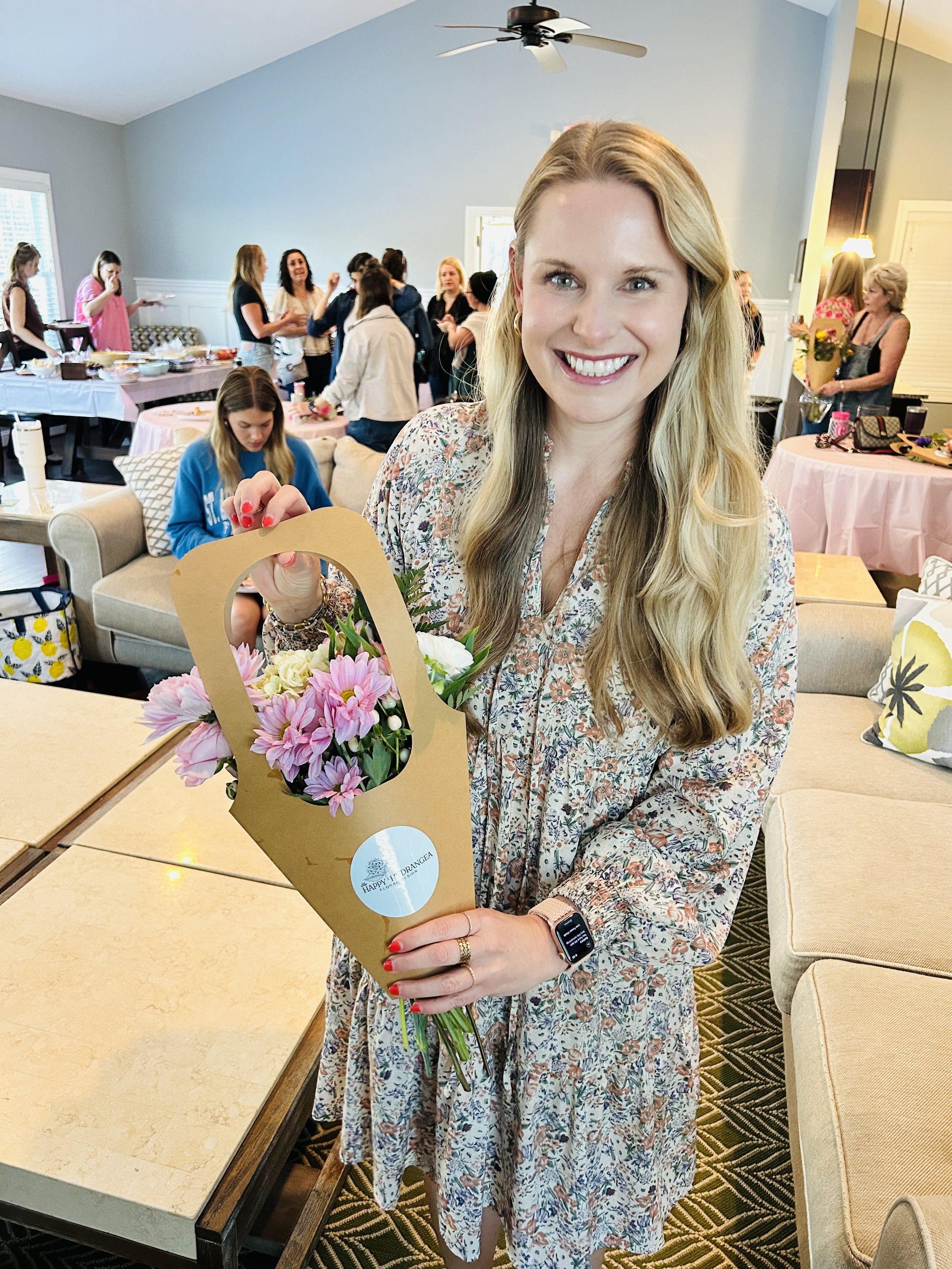 Ladies neighborhood flower bar