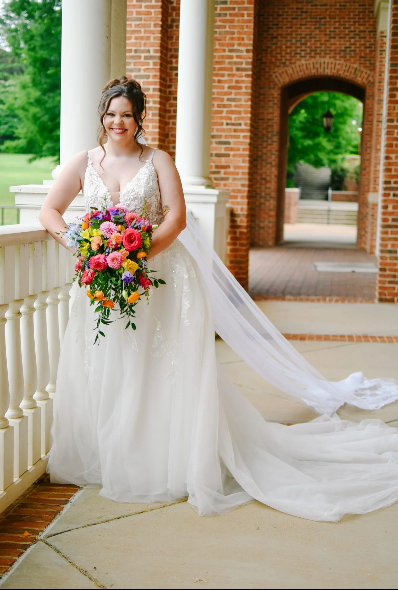 Bridal Portraits at Converse College 