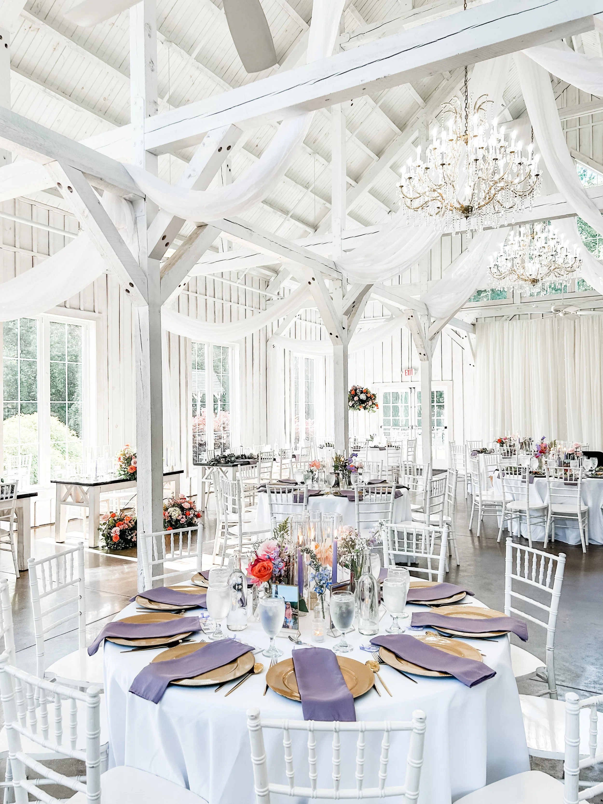 Reception at Aurora Farms