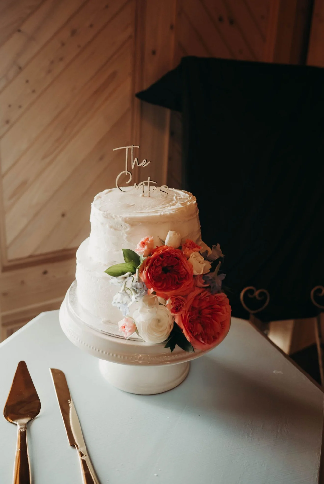 Cake flowers at Sunset Farms 