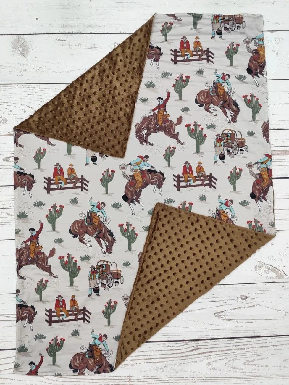 Baby Western Rodeo Blanket