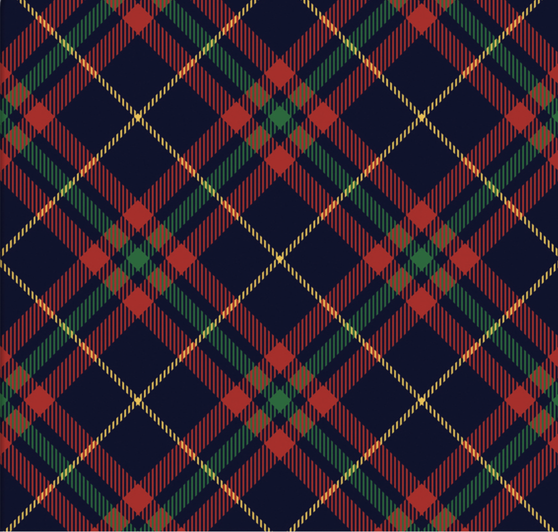 Royal Tartan Fabric Backdrop