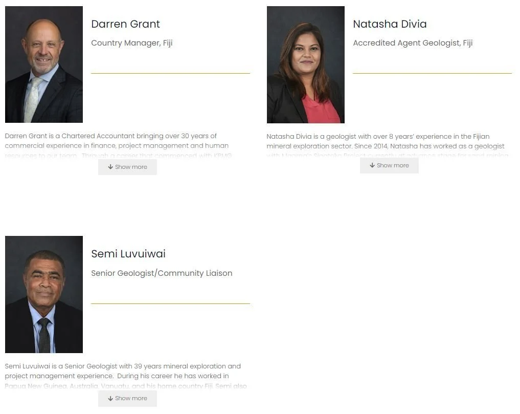 Professional corporate headshot of mining industry employee in Sydney