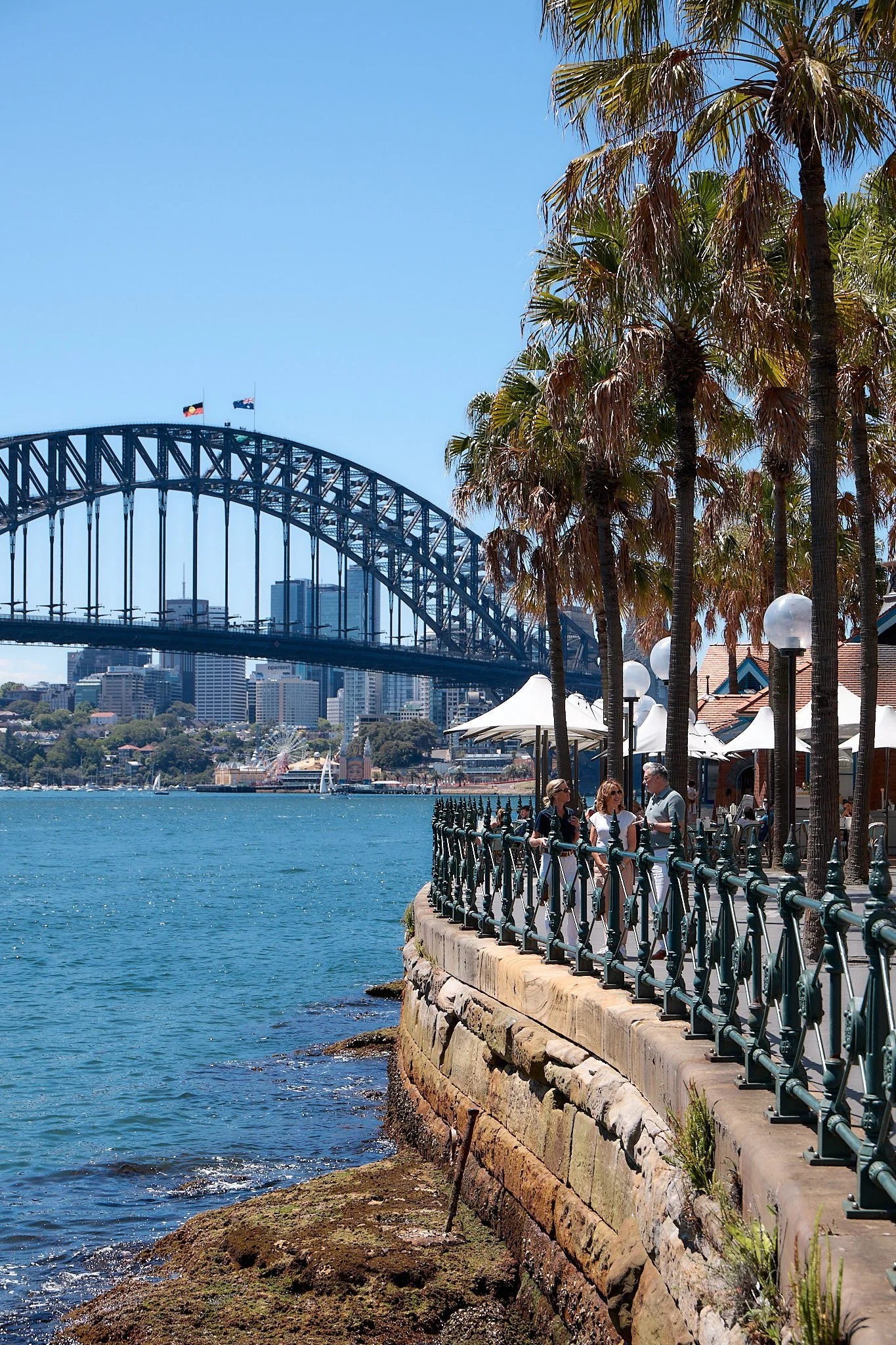 Sydney Harbour with the Sydney Opera House and Harbour Bridge