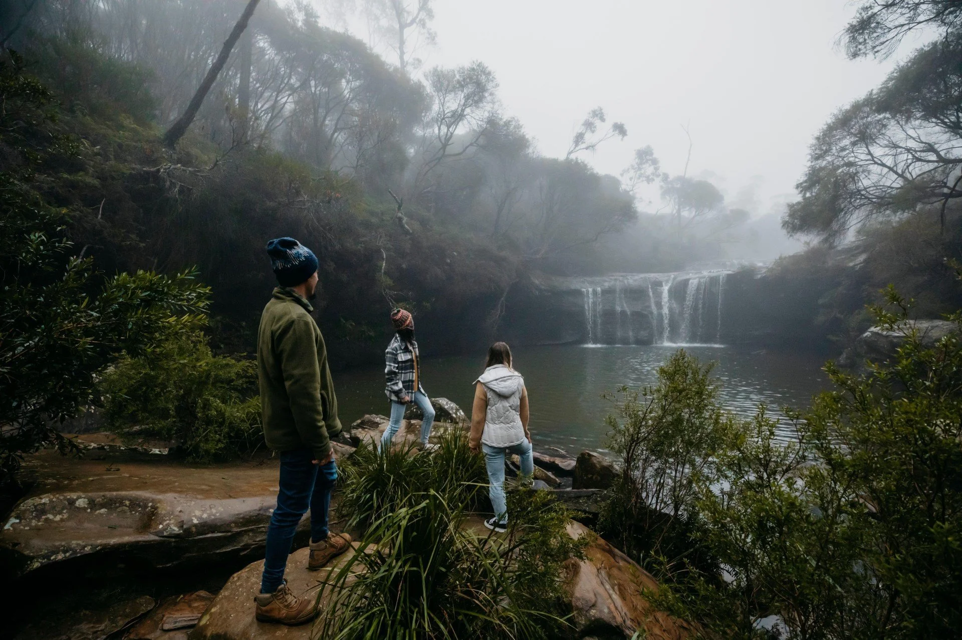 Scenic waterfalls in the Southern Highlands