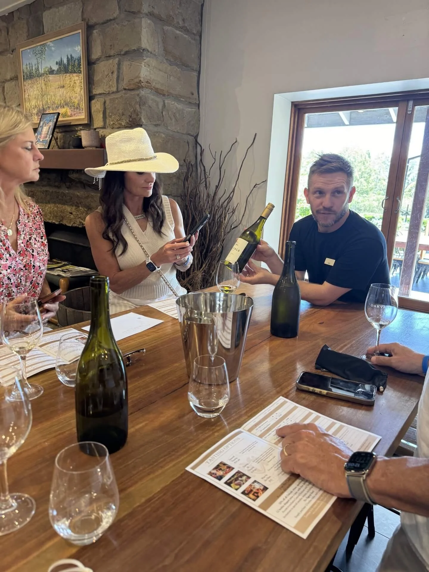 Wine tasting in the Hunter Valley