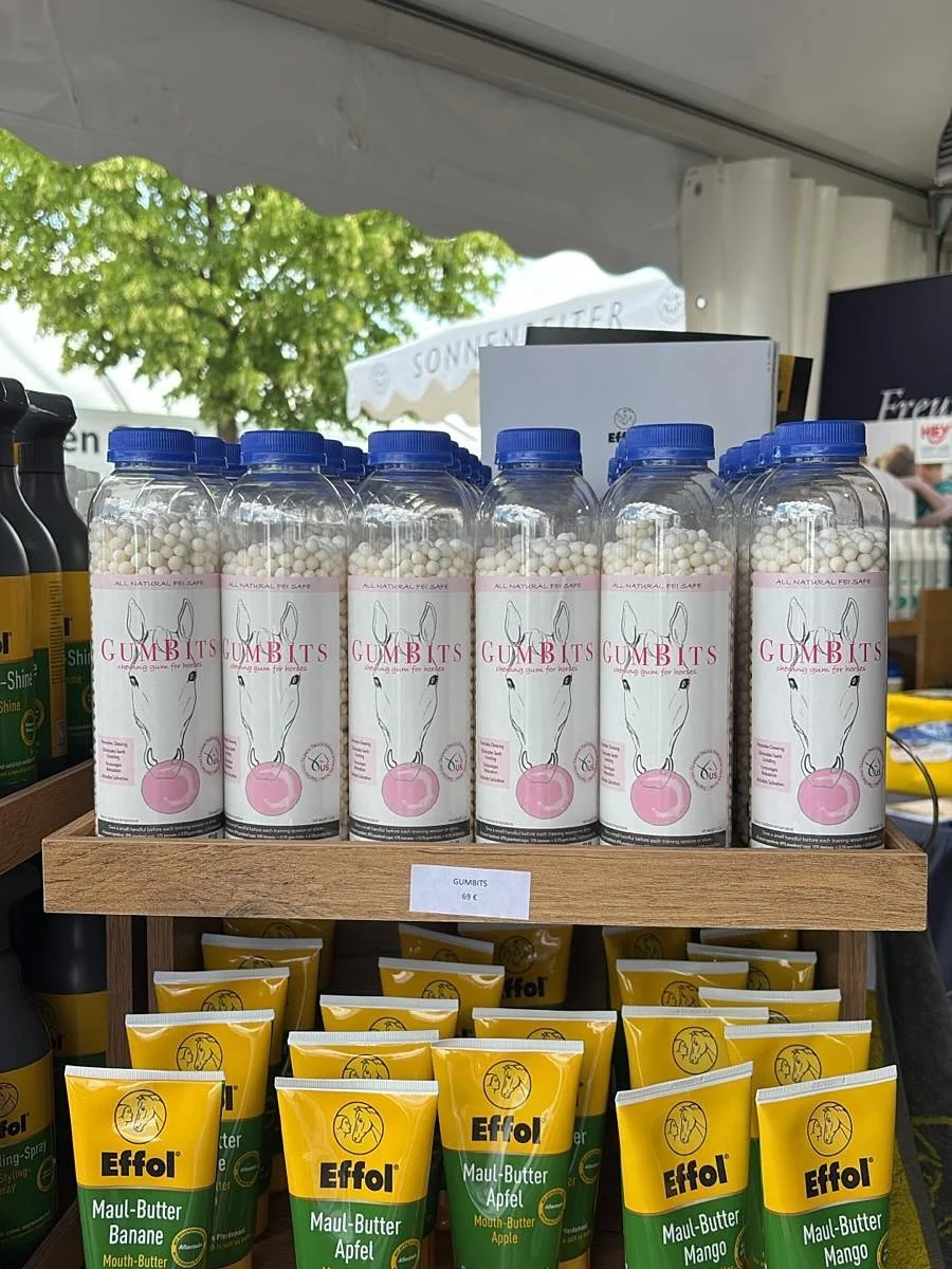 Get GumBits @katinakaarst @chio_aachen last day!!!

KINDNESS FOR HORSES TO PROMOTE RELAXATION &amp; ACCEPTANCE WITH THE BIT!!