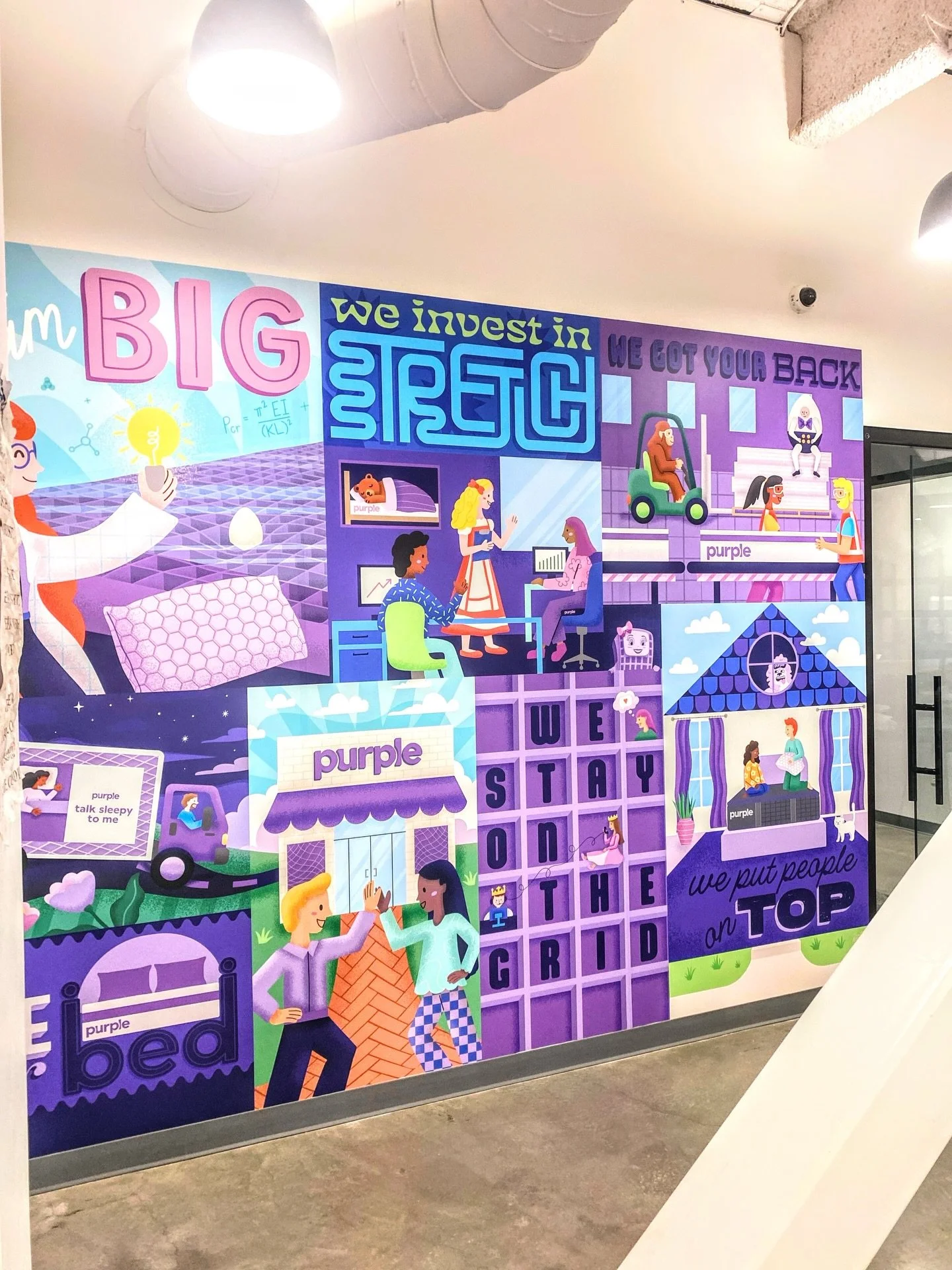 If you had told the engineering-major version of me that one day I&rsquo;d be creating a mural for Purple&hellip; I don&rsquo;t think she would&rsquo;ve believed you.

This journey has been full of pivots, doubt, late nights, tiny steps, and a lot of