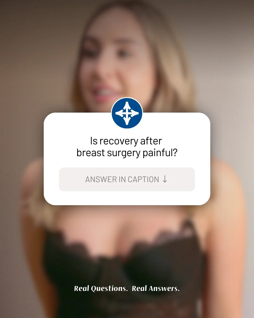 Here&rsquo;s what you can expect.​

Everyone's recovery is different, but as a general timeline to guide you:&sup1;​
🕒 Immediately after surgery: You&rsquo;ll wake up in recovery and may feel tightness, muscle aches, and swelling.​
⏳ Hours later: Yo