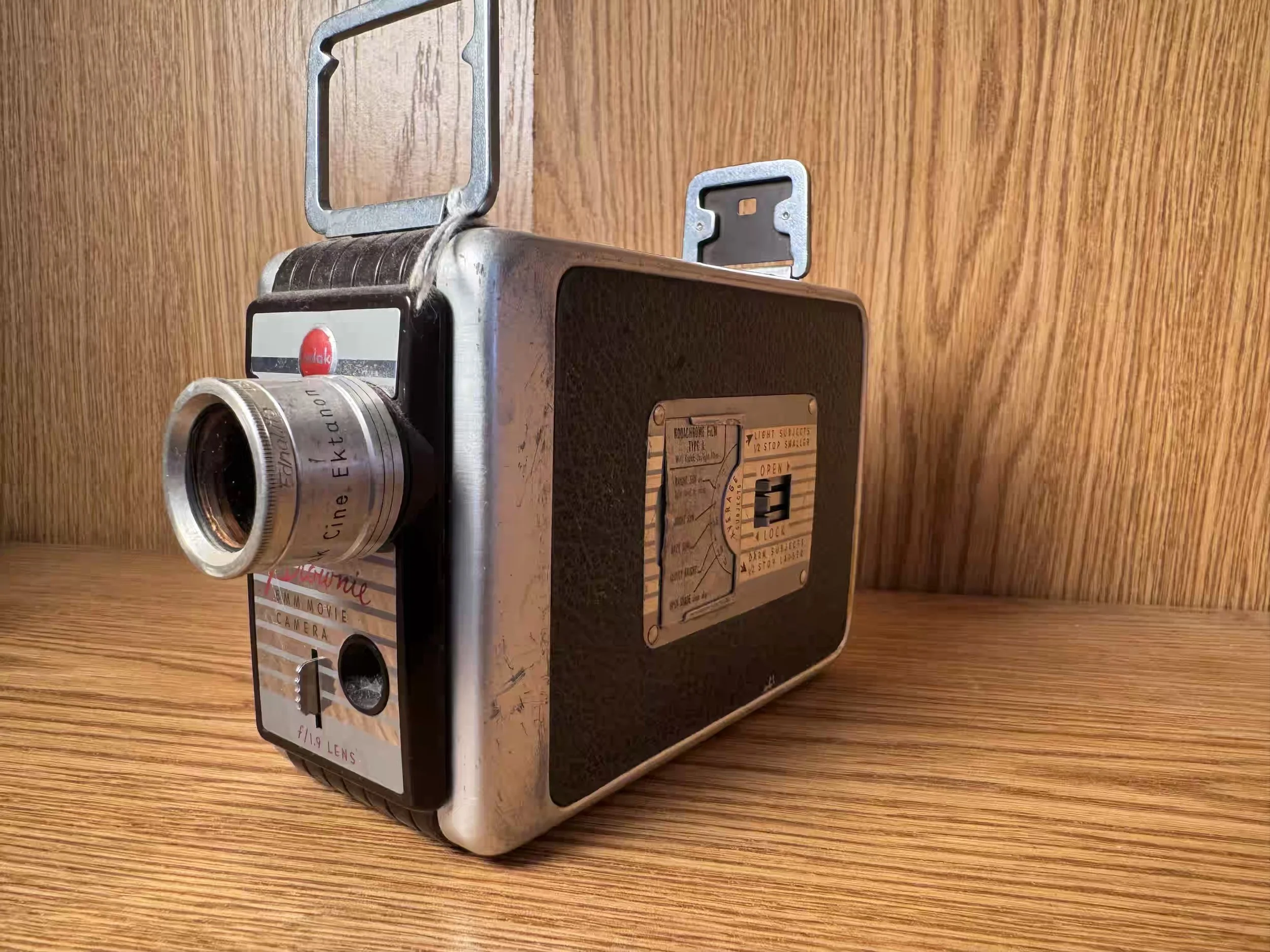 Wooden Vintage Kodak Cameras Kodak Brownie 8mm Movie Camera