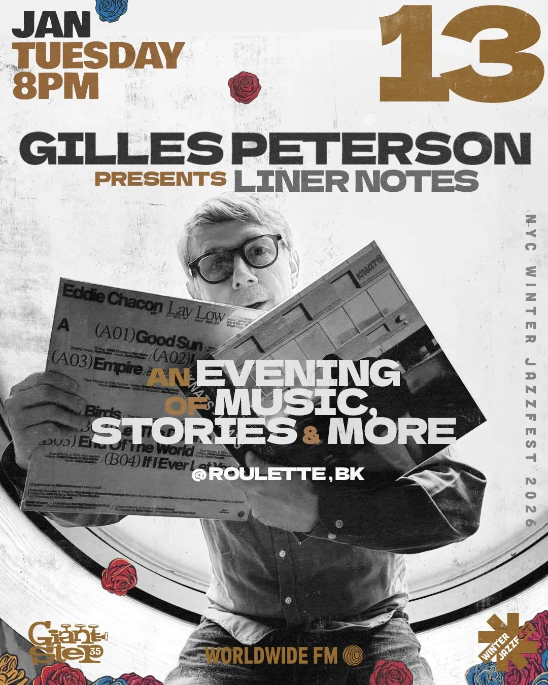 Giant Step x Winter Jazz Fest – Night Two: Gilles Peterson