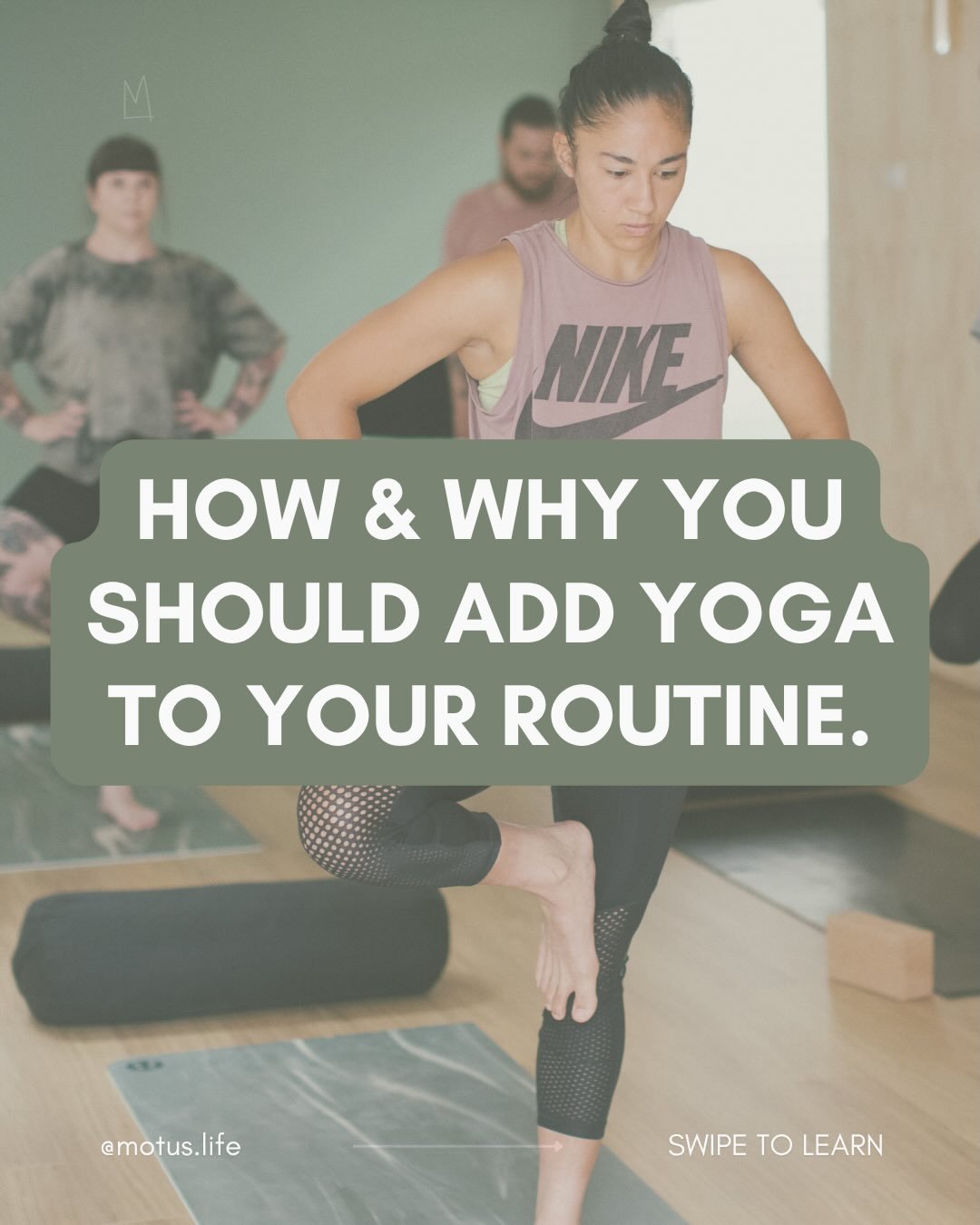 Training hard but still feeling tight, sore, or stuck? You&rsquo;re probably missing this 👇

Yoga isn&rsquo;t just stretching &mdash; it&rsquo;s strength, control, mobility, and recovery all in one.

Add it to your routine and you&rsquo;ll:
✔️ Move 
