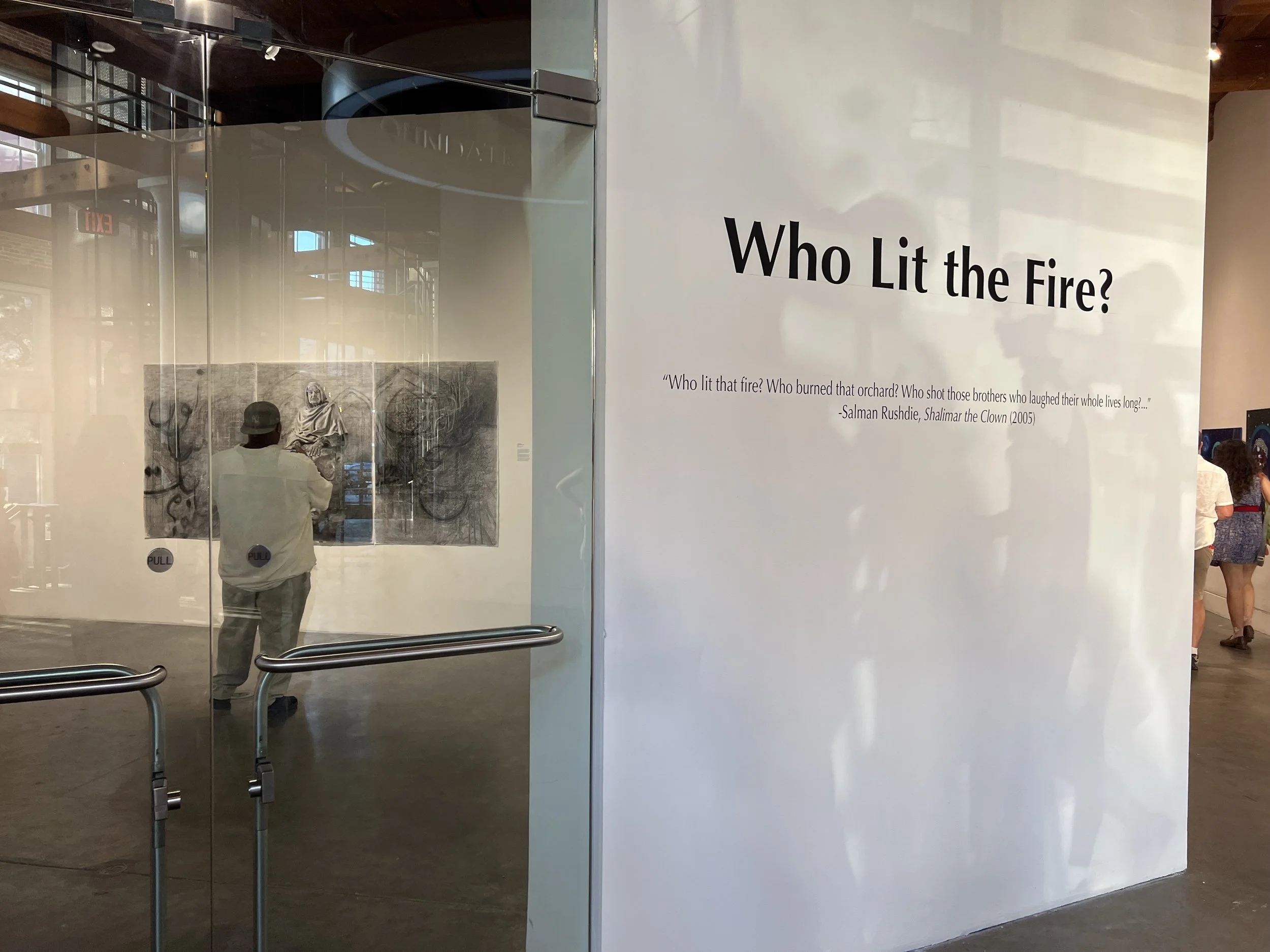 "Who Lit the Fire?" group exhibition at the Contemporary Arts Center, New Orleans, 2023