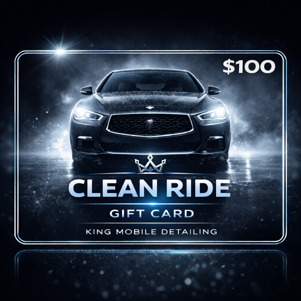auto detailing gift certificate
