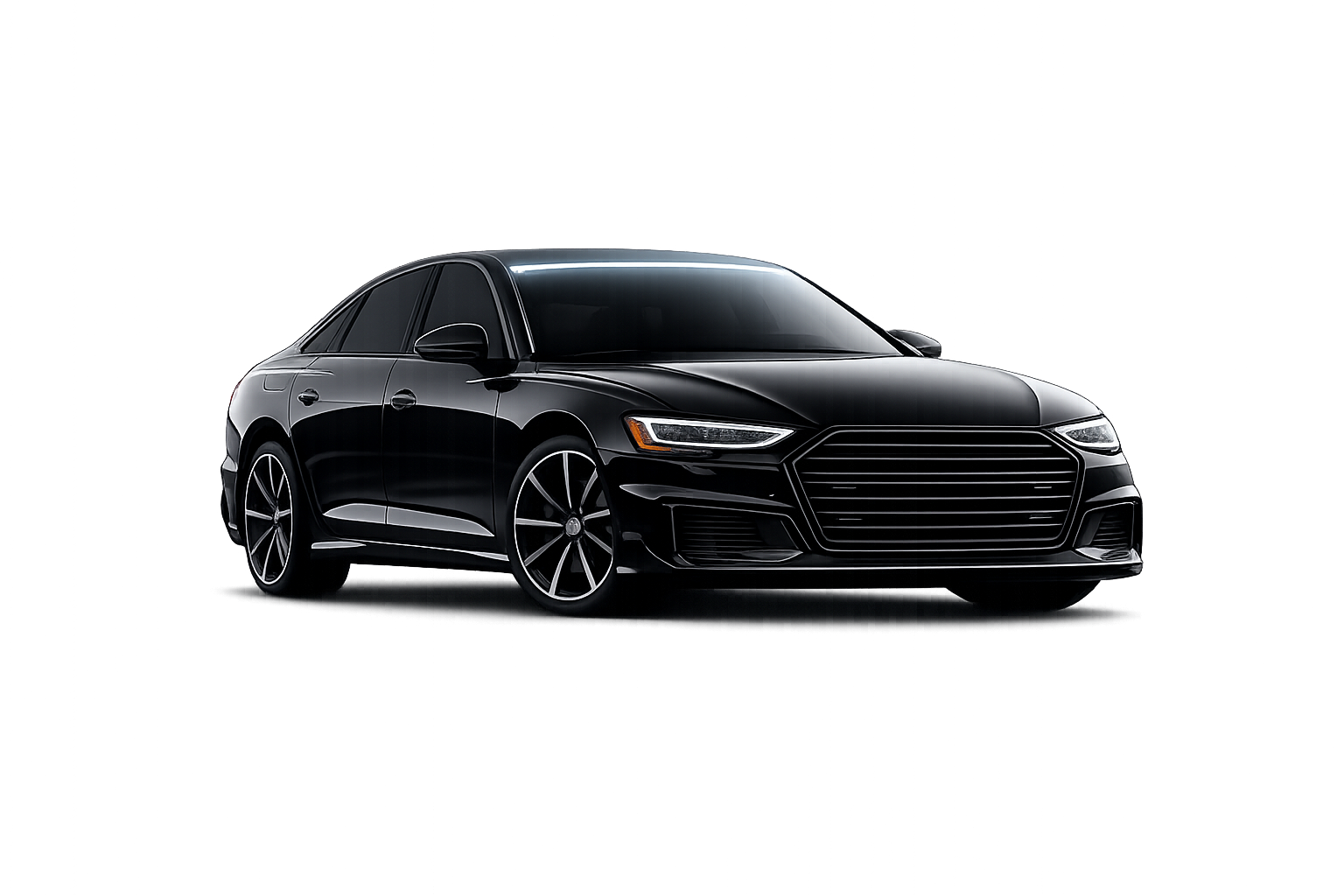 Automotive window tint applied to side windows for improved privacy and interior protection.