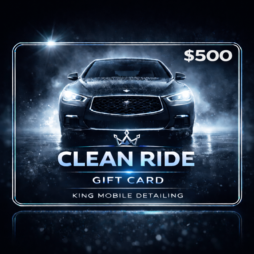 auto detailing gift certificate