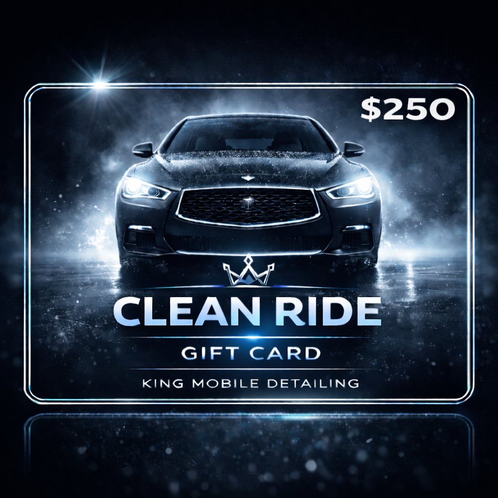 auto detailing gift certificate